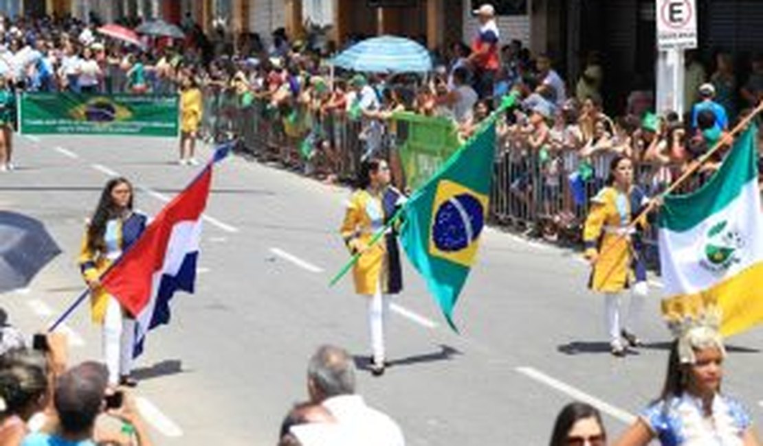 ﻿Educação divulga ordem das escolas no desfile da independência em Arapiraca