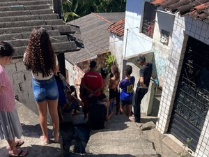 Jovem é morto a tiros no bairro Gruta de Lourdes, em Maceió; PM foi acionada