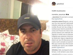 Gafe: Galã do Brega fica em maus lençóis após frase publicada no instagram