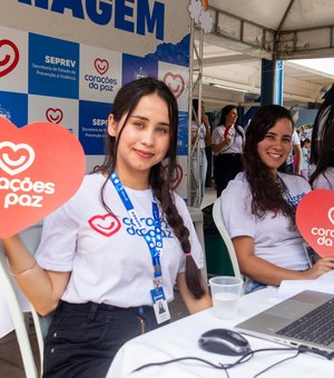 Corações da Paz nas Escolas leva diversos serviços gratuitos ao Benedito Bentes
