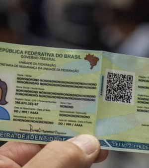 Emissão da 2ª via da nova Carteira de Identidade terá taxa a partir do mês que vem; confira valor