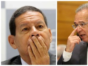 Paulo Guedes e Mourão visitam Bolsonaro em hospital após polêmicas