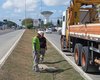 Criminosos furtam mais de 15 mil metros de fios da iluminação no viaduto da antiga PRF, em Maceió