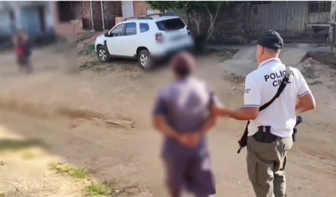 [Vídeo] Após 28 anos, acusado de matar cunhado em Junqueiro é preso pela Polícia Civil