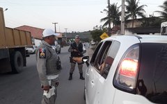 BPRv faz operação de trânsito na região Norte de Alagoas