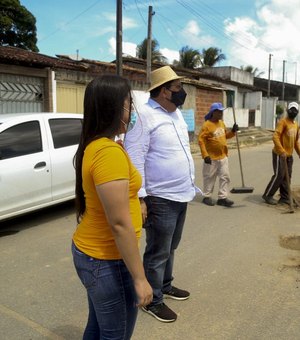 Prefeitura de Rio largo inicia obras para tapar buracos nas ruas da cidade