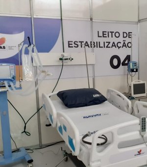 Com usina de oxigênio própria, Hospital de Campanha é reaberto em Maceió