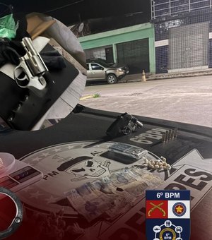 Jovens são presos com arma e drogas no município de Matriz de Camaragibe