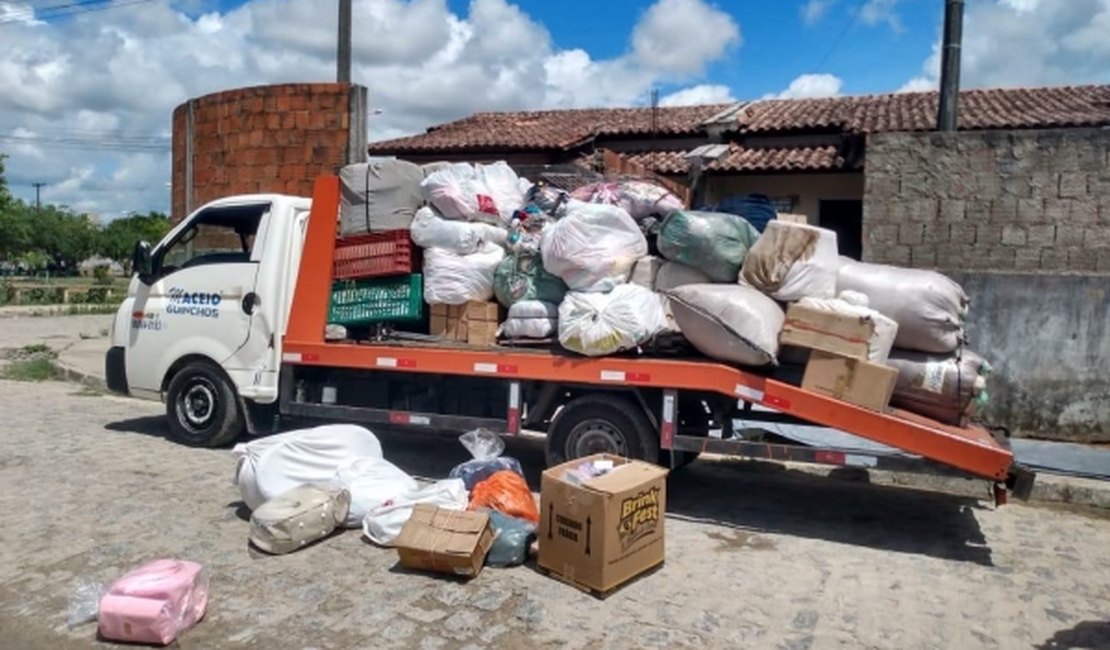 Veículo e carga roubados em Palmeira dos Índios são recuperados em Maceió 