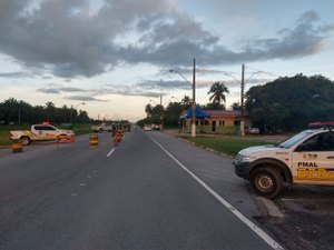 BPRv reforça segurança no trânsito na rodovia AL 101 Sul 