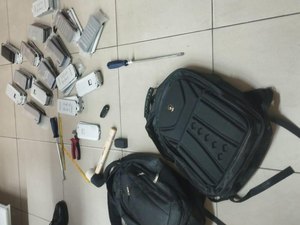 PM prende suspeito de furtar dezenas de celulares em loja de shopping em Maceió