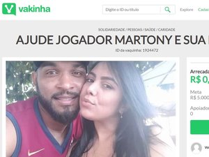 Vaquinha virtual busca auxílio para jogador dispensado pelo ASA