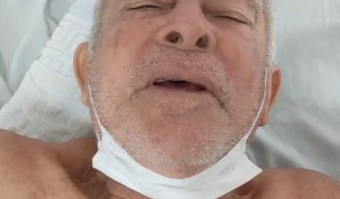 Idoso atropelado por moto em Maragogi manda recado: 'fiz operação, já estou me curando'