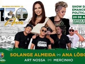 130 anos de Emancipação Política de Palmeira será comemorado com desfile cívico e shows