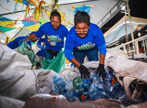 Público do Verão Massayó descartou mais de 8 toneladas de materiais recicláveis