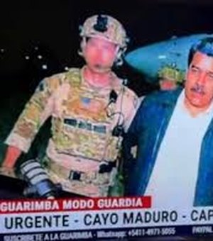 Imagens da captura de Maduro por militares americanos circulam nas TVs da América Latina