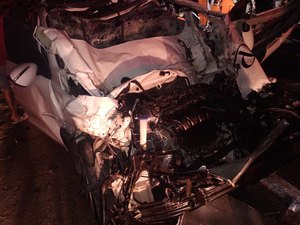 [Vídeo] Acidente envolvendo quatro veículos deixa uma pessoa morta e oito feridas