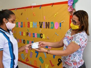 Maragogi adota rigoroso protocolo sanitário e mais alunos retornam presencialmente