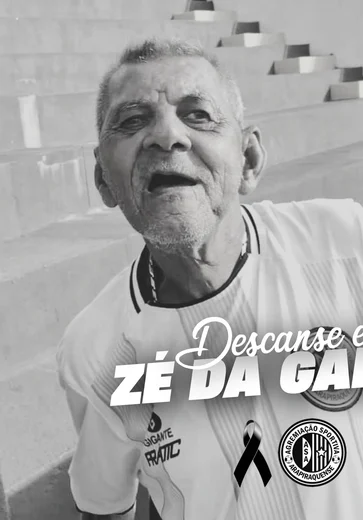 'Zé da Galera' será homenageado em partida do ASA neste sábado (24)