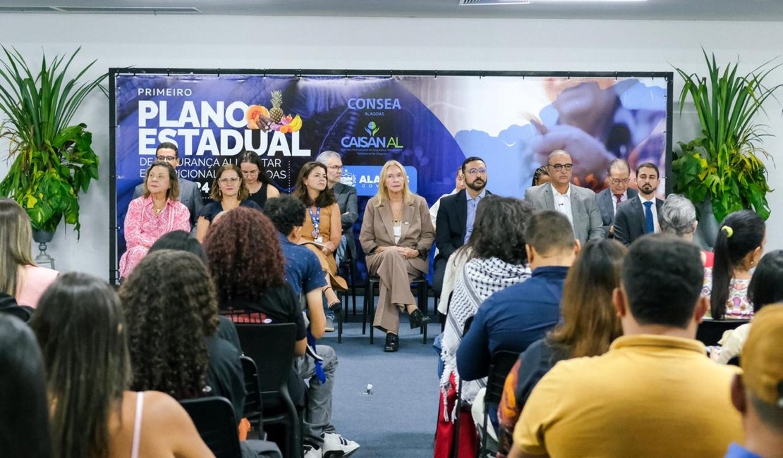 Governo de Alagoas entrega Plano Estadual de Segurança Alimentar para combate à fome