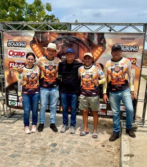 Cícero Cavalcante marca presença na Cavalgada realizada na Barra de Santo Antônio