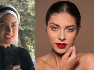 Veja fotos da época de modelo da freira que viralizou por ser bonita