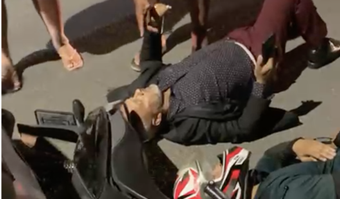 Motorista embriagado é preso após colisão entre carro e motocicleta em Maceió