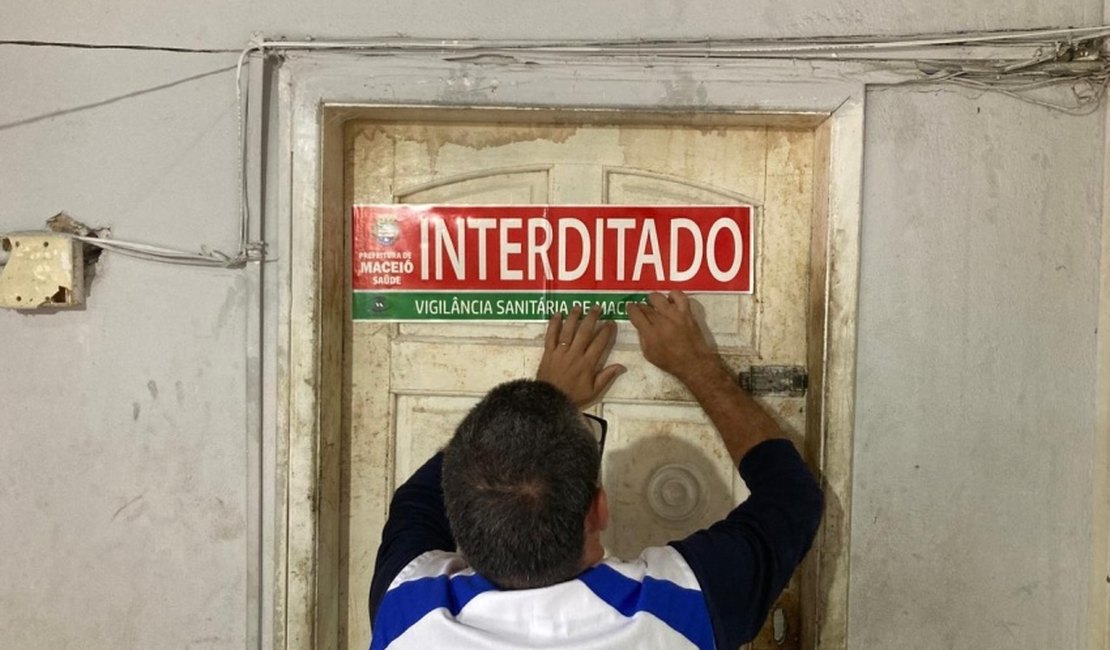 Vigilância Sanitária de Maceió interdita mercadinho e panificação irregulares