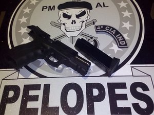 Denúncia leva polícia a apreender arma de fogo em residência em Capela
