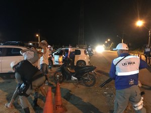 Operação Lei Seca: 12 CNHs são recolhidas no Litoral Sul de Alagoas 