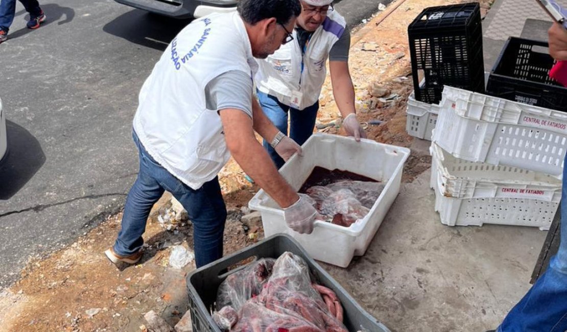 Vigilância Sanitária apreende produtos impróprios para o consumo em Maceió