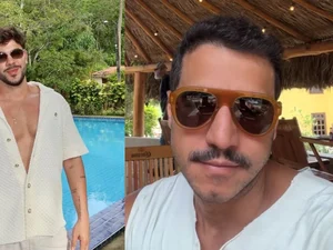 Álvaro é flagrado aos beijos com ex-BBB e web reage: ‘Passa o rodo’