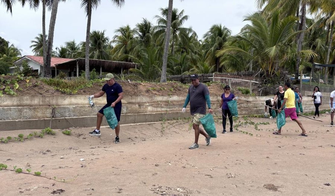 IMA recolhe quase meia tonelada de lixo em Passo de Camaragibe