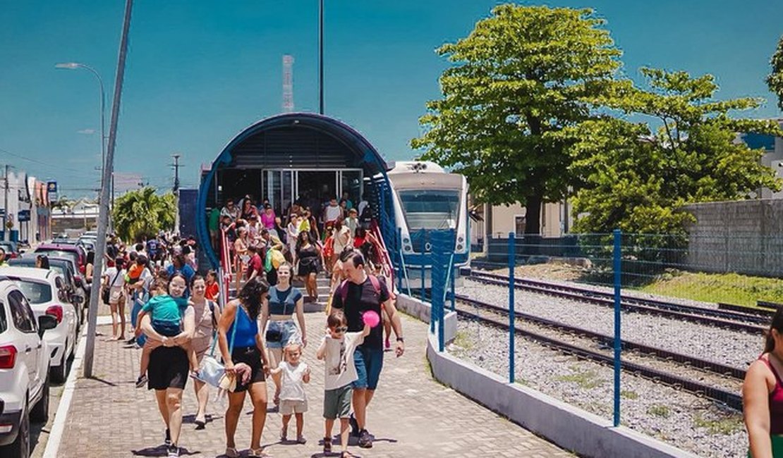 CBTU Maceió lança “Trem da Praia” para domingos de dezembro com tarifa a R$ 2,50