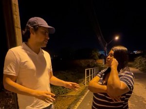 Eduardo Bulhões visita família que perdeu a casa na chuva desta sexta-feira e garante assistência imediata