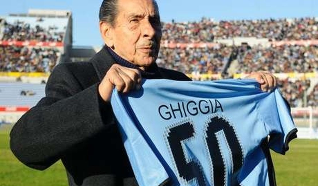 Uruguaio Ghiggia morre 65 anos após gol na final da Copa de 1950