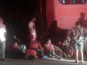 Romeiros de Arapiraca sofrem acidente em rodovia