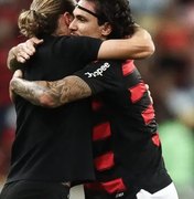 Compare desempenho do Flamengo de Filipe Luís com e sem Pedro