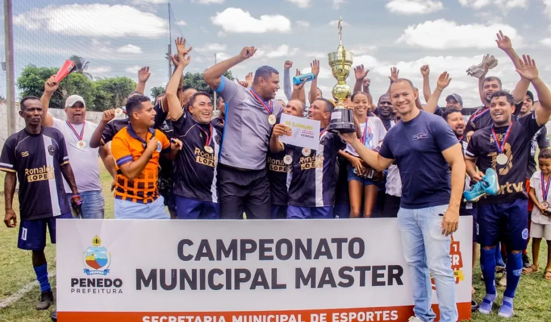 Ramalhão vence Campeonato de Futebol Master 2024 promovido pela Secretaria de Esportes de Penedo