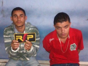 Jovens assaltam posto de combustível e são presos em perseguição