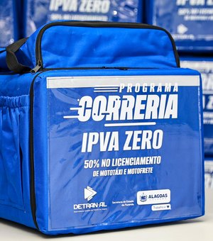 Detran Alagoas entrega bags para motociclistas profissionais na próxima terça (29)
