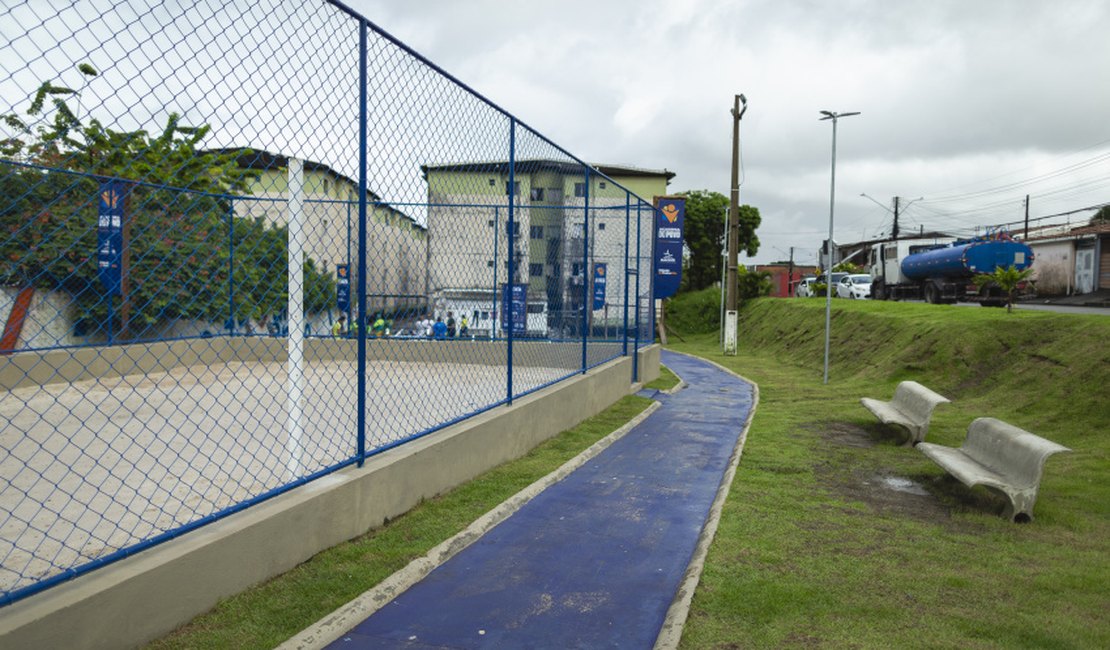 Atividades esportivas e de lazer são suspensas em Maceió devido ao forte temporal