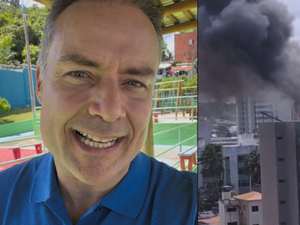 Renan Filho elogia agilidade dos Bombeiros ao conter fogo no Ritz Suítes