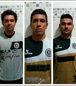 ASA recebe mais dois jogadores procedentes do Coruripe e goleiro vindo de Minas Gerais