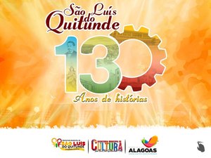 São Luís do Quitunde divulga atrações da festa de 130 anos