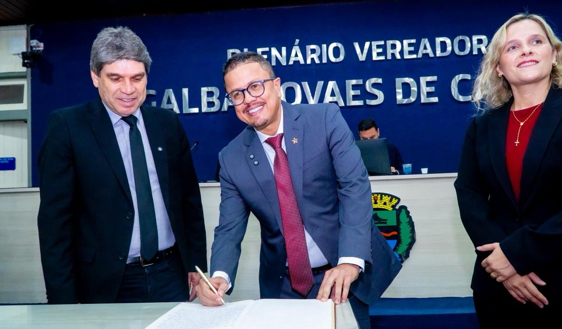 Empossado vereador, Charles Hebert prioriza agenda para o esporte