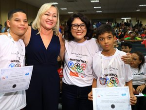 Estudantes da rede municipal de Rio Largo são medalhistas em olimpíadas de matemática