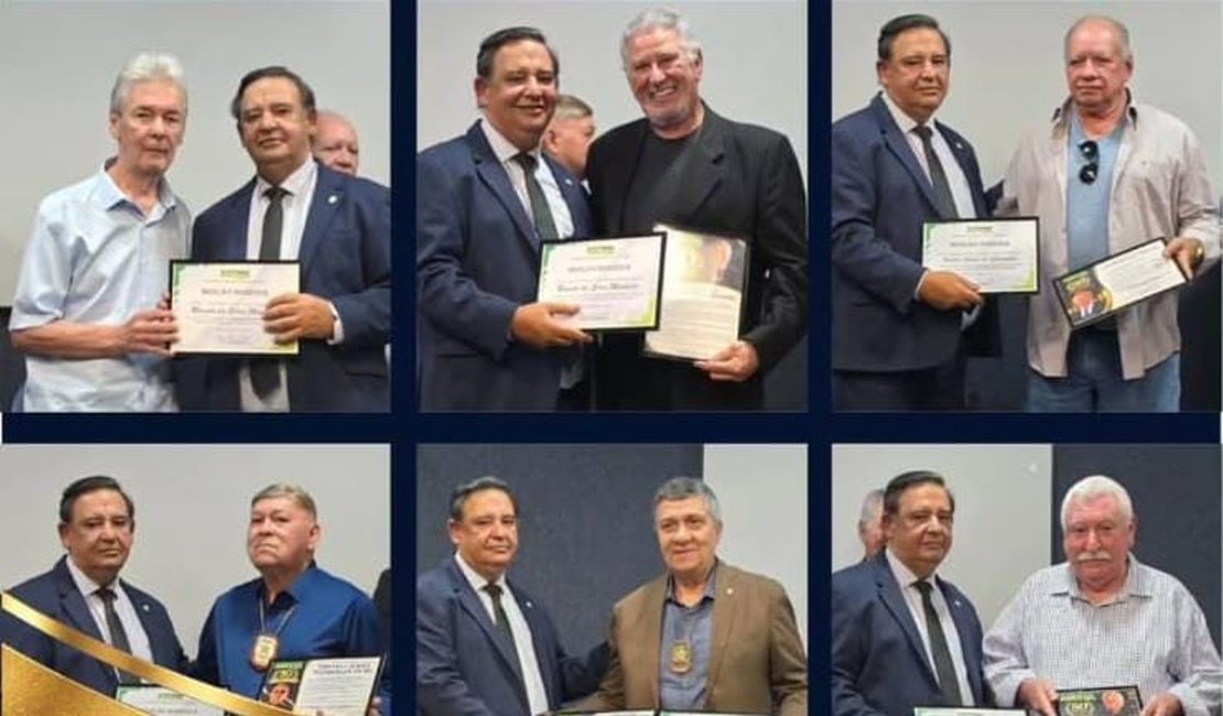 Adepol e Polícia Civil de Alagoas homenageiam delegados por 50 anos de relevantes serviços prestados à segurança pública