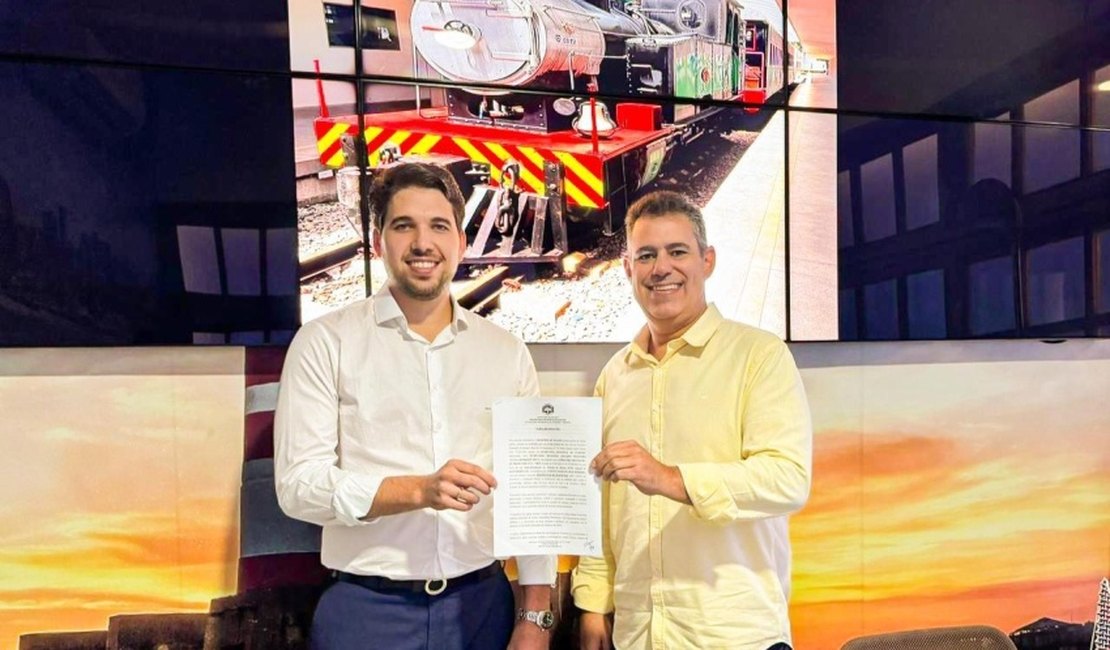 Prefeitura e CBTU assinam carta de intenção para reativar a histórica Maria Fumaça