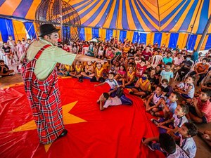 Arapiraca promove I Colônia de Férias do Circo para alunos da Rede Municipal